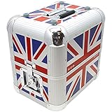 Capacité : environ 80 disques vinyles