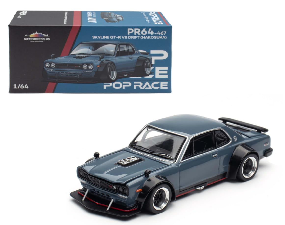 Diecast Collectibles Model Car Compatible with Pop Race 1:64