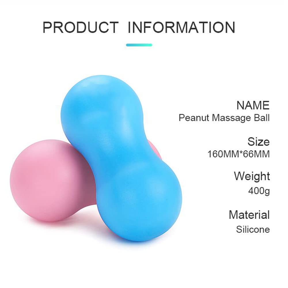 Silicona Fitness Estrés De Maní Masaje Bola De Yoga Pilato Bola Inicio Entrenamiento Deportivo Equipos De Entrenamiento De Gimnasio Masaje