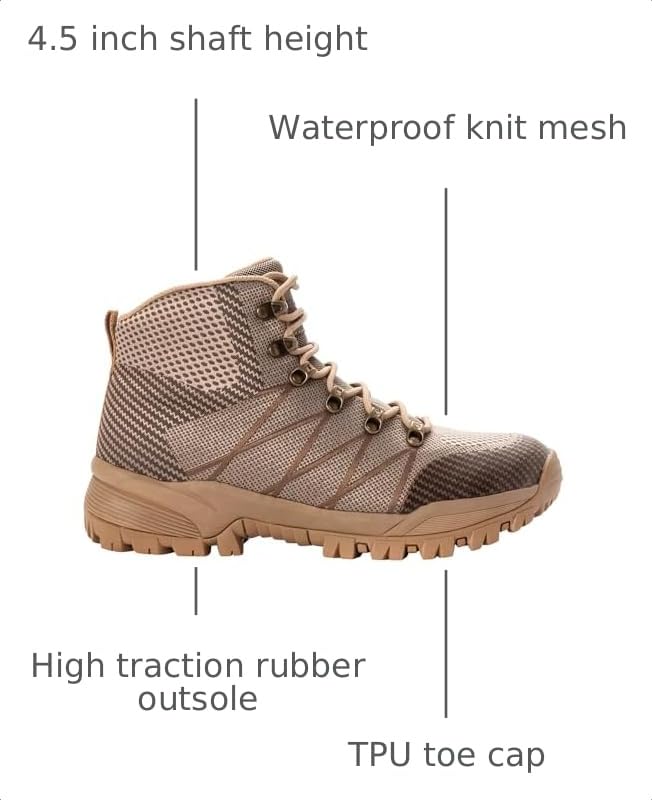 Image of Propet Mens Traverse Hiking Casual Boots Ankle - Black