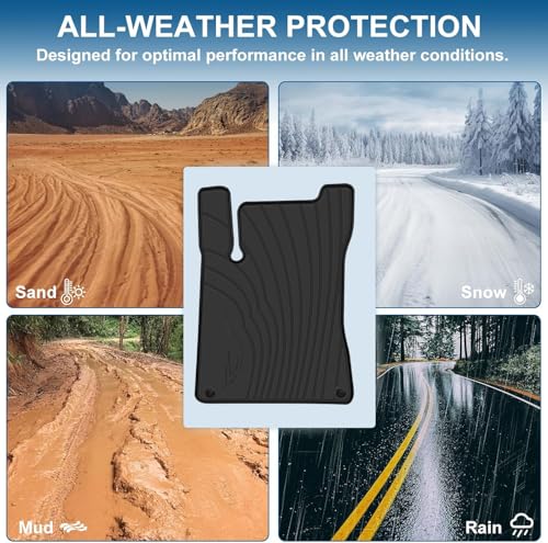 Floor Mats for Mercedes Benz GLA 250 (2021-2026) & CLA 250 (2020-2026), Custom Fit Mercedes 2020-2023 Benz A/B Class Floor Liners All Weather Rubber Protection Mats Heavy Duty Odorless - Image 4