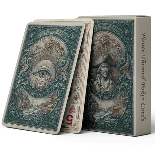 strublfe Playing Cards,Must-Have Themed Poker Cards, 54 Different Exquisite Illustrations, High-End Collectible Playing Card, Blue Core Paper Material