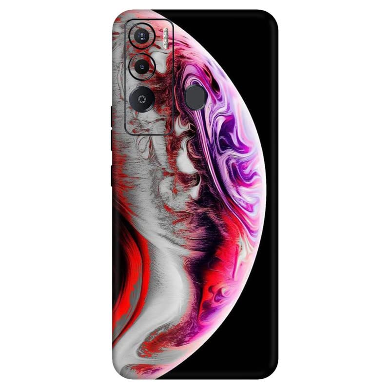 aadia® Printed Designer Skin WRAP Sticker Decal Compatible for Techno POVA NEO (ONLY Back) (Vinyl/Matte Lamination) D.N.-114