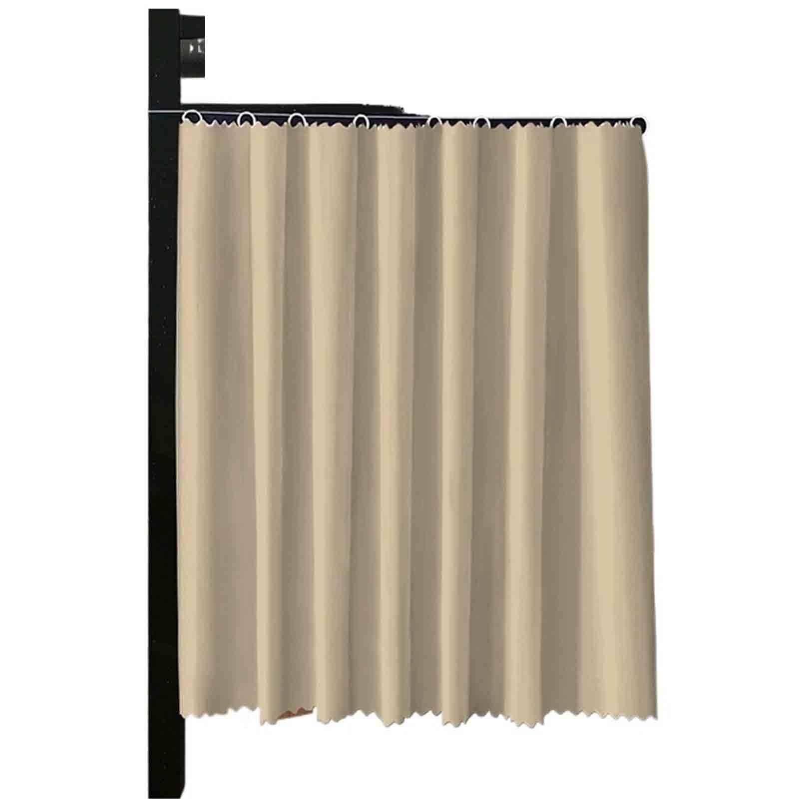 HAJHI Bunk Bed Curtains Room Divider Blackout Loft Bed Curtains for Bottom Top Universal Bunk Bed Tent Dust-Proof for Dormitory Train Sleeper Berths(Curtain*2,1.2m,C)