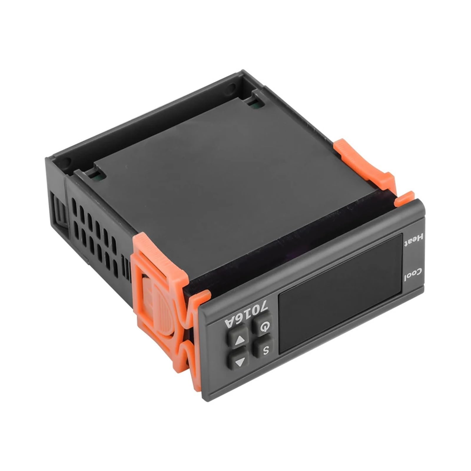 Controlador de temperatura 7016A 24V/110-220V 30A con termostato de alta potencia for calefacción y refrigeración, sensor NTC(24V)