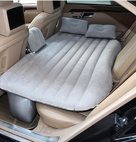 Lit gonflable de voiture pour éviter la fatigue en route matelas voyage gris YL