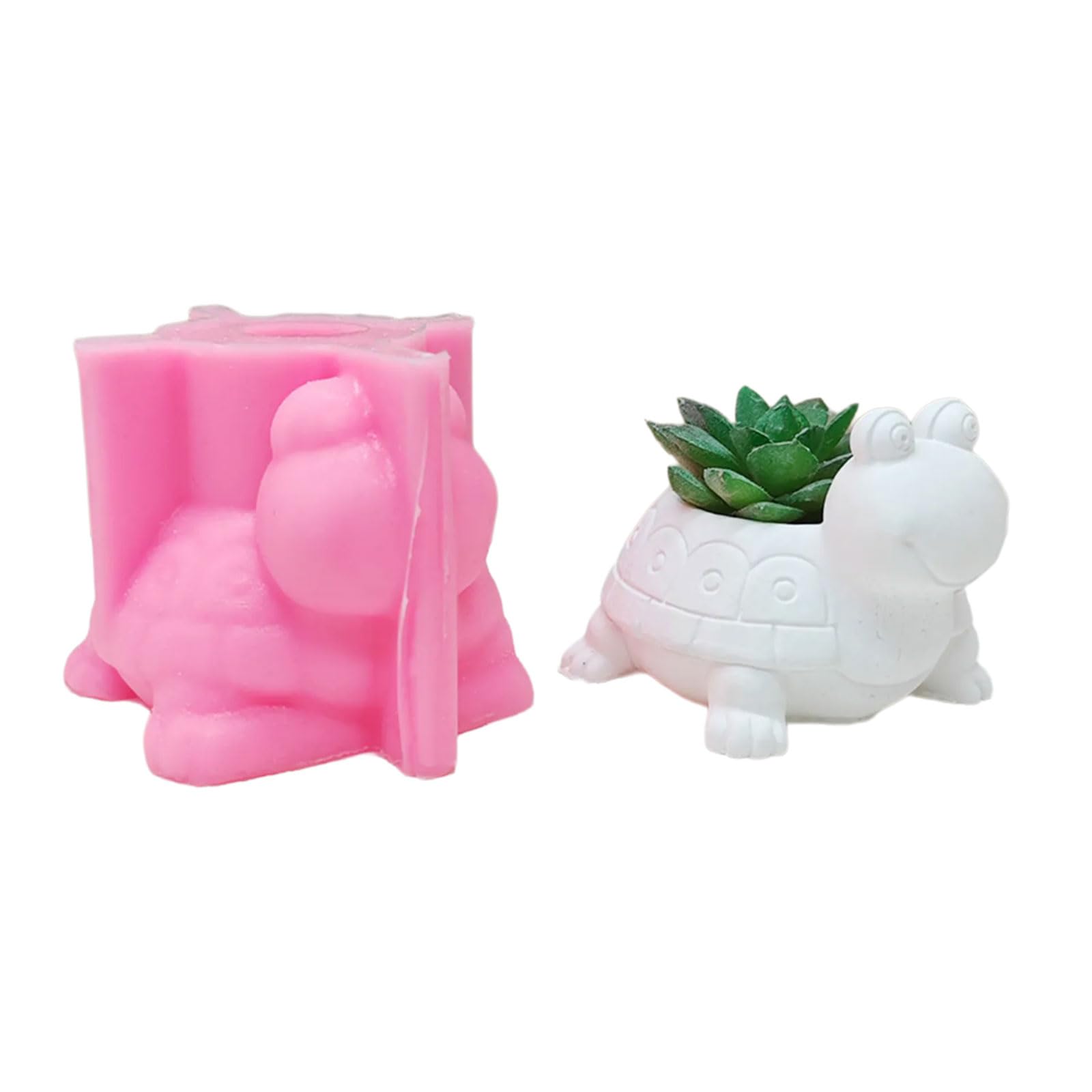 PANGBOER Flowerpots Cements Silicones Turtle Succulents Planter Molds Resins Jewelry Storage Epoxys Castings Pen Holder
