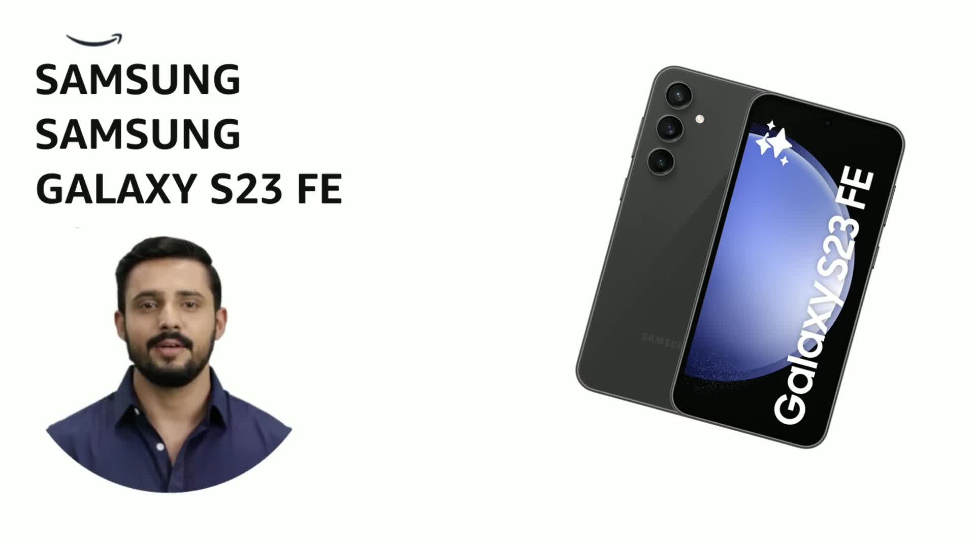 Samsung Galaxy S23 FE 5G (Graphite 128 GB Storage) (8 GB RAM