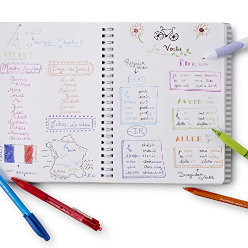 Image of Paper Mate InkJoy 300RT Retractable Ballpoint Pens, Medium Point, 10 Ink Colors, 24 Pack (1951398)