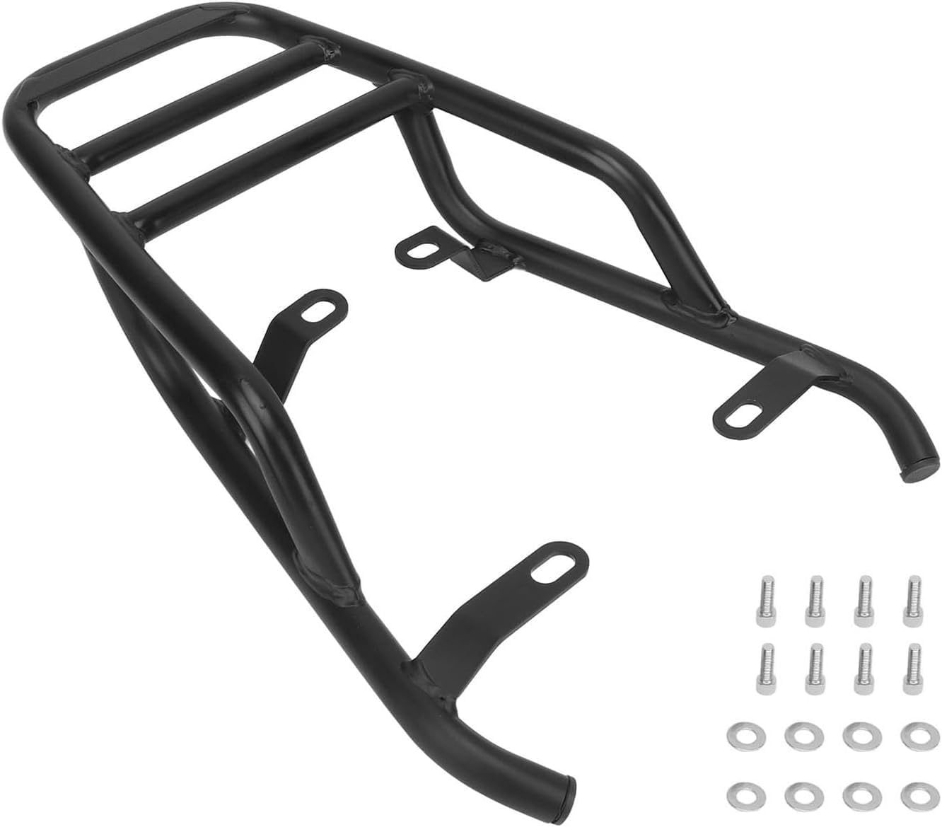 Portapacchi Posteriore per Moto, Staffa di Supporto per Tubo in Ferro 19 Mm, Barra per Corrimano del Passeggero, Adatto per R NineT 2014-2022, R NineT SCRAMBLER 2016-2022, R