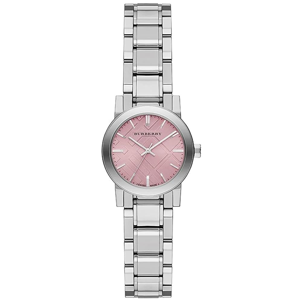 【不動品】BURBERRY レディース腕時計 BU9231 クォーツ #hm Burberry The City Pink Dial Stainless Steel Ladies Watch BU9231