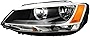 Gold Shrine For Volkswagen Jetta Headlight Lamp 2011 2012 2013 2014 Halogen Driver Left Side
