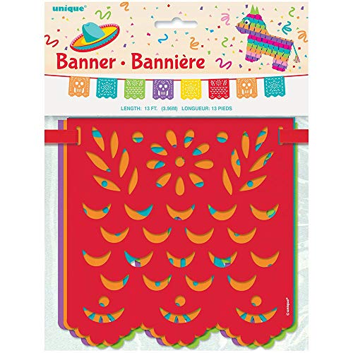 Partybanner - 3,96 m - Papel Picardo Mexicaanse Fiesta-Party - Image 3