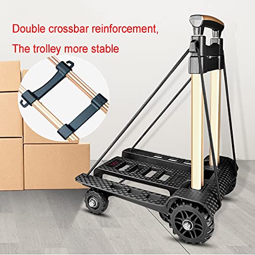 Carretilla plegable portátil 40 kg capacidad miniatura 2