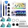 Qishiyi Kit de reemplazo de joystick analógico 3D de 4 piezas para control PS5, kit de herramientas de reparación con destornillador para control inalámbrico DualSense de PlayStation 5, 22 de junio de 2025, por Qishiyi 2