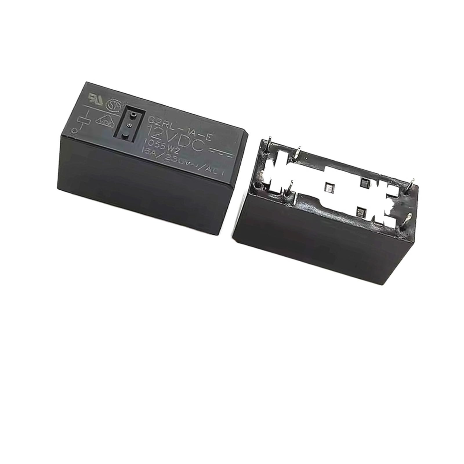 PKNVKZIDK 5pcs G2RL-1A-E-12VDC 6Pin 16A 250VAC Relay
