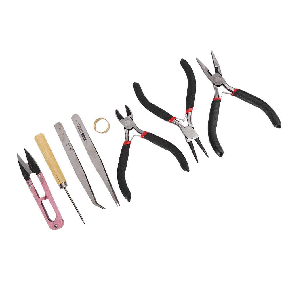 Jewelry Making Tool Jewelry Tools Scissors Cutter Tweezers 8pcs