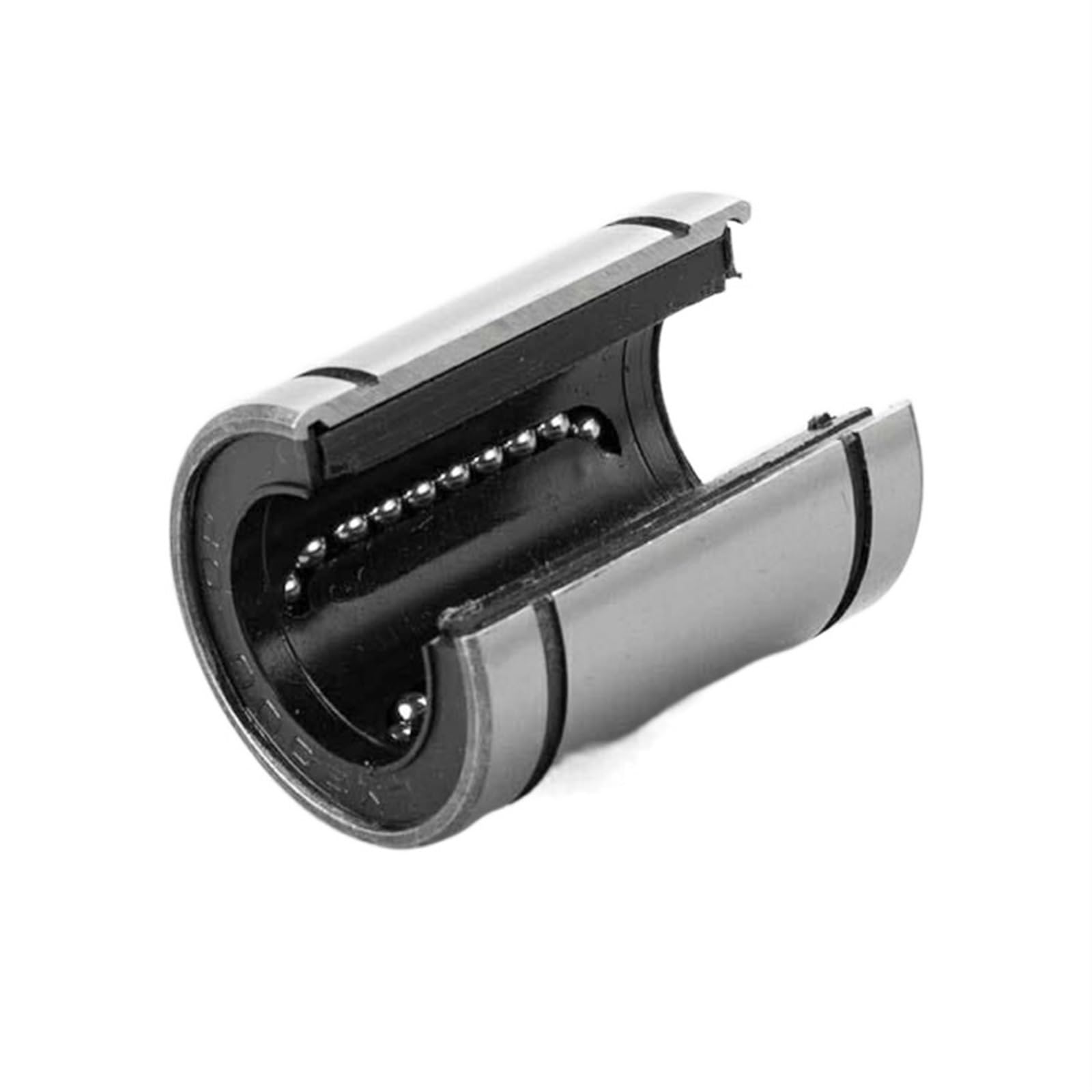 BYEFALAW Linear Opening Sliding Motion Bearing LM10 12 13 16 20 25 30 35 40 50 60UU-OP 1Pcs(LM50UU OP)