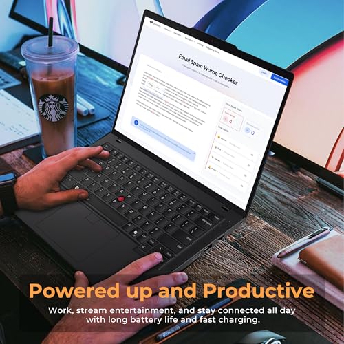 Image of Lenovo ThinkPad T14 Gen 5 14 inch WUXGA Laptop, AMD Ryzen 7 PRO 8840U, 32GB RAM, 2TB Storage(1TB SSD+1TB Docking Station Set), AMD Radeon 780M, Backlit Keyboard, Fingerprint Reader, Win 11 Pro, Black