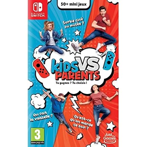 Kids VS Parents Nintendo Switch - Just For Games Cover