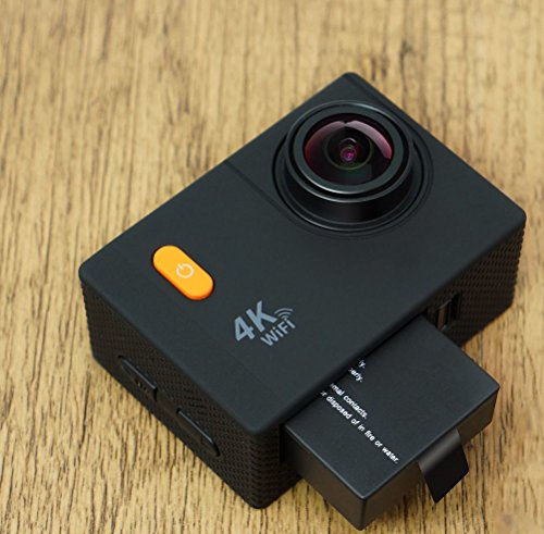 FJOY Action Cam Batteria Ricaricabile