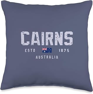 Cairns Australia Field/Cairns Australia Throw Pillow