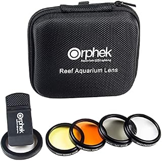 ORPHEK LENS  2020 Kit for Smartphones  4 Included: Macro, CPL 37mm Polarized, 15,000k Orange, 20,000k Yellow  For ALL smartphone models: iphone, samsung, huawei, google pixel, tablets and more!
