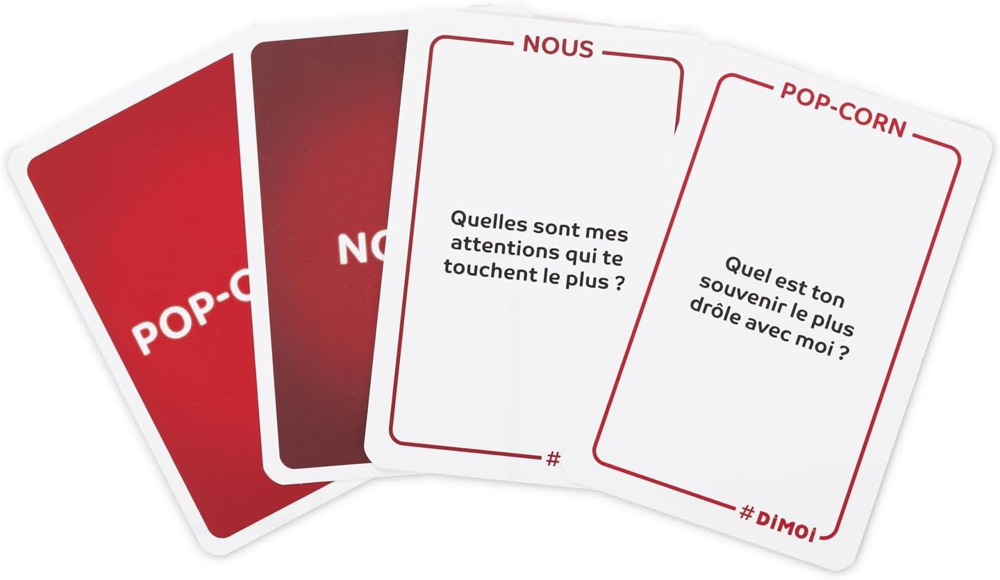 Dimoi Lot Couples + Vazy Version Française + 1 Décapsuleur Blumie - Jeu de Cartes pour 2 Joueurs - À partir de 16 Ans