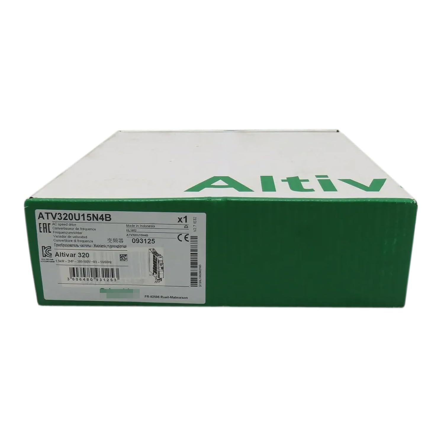 ATV320U15N4B New and Sealed in Box ATV320U15N4B 1 Year Warranty