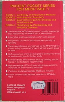 Paperback MCQs in Cardiology and Respiratory Medicine (Pastest Pocket Series for MRCP Part 1) Book