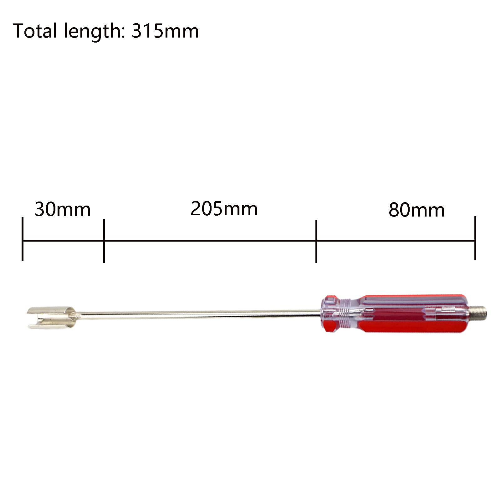 Ticfox Professional BNC and F Connector Extraction Tool F Connector Extractor Coax(Red) - Image 2