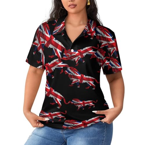 Polo de tenis para mujer transpirable que evita rozaduras casual