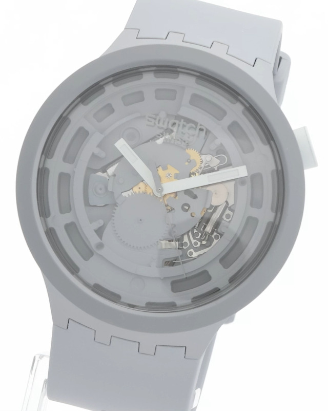 Amazon.co.jp: Swatch BIG BOLD NEXT Wristwatch, gray : Clothing
