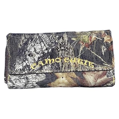 Womens Mossy Oak Camo Wallet Large Tri Fold Camo Wallet Cover