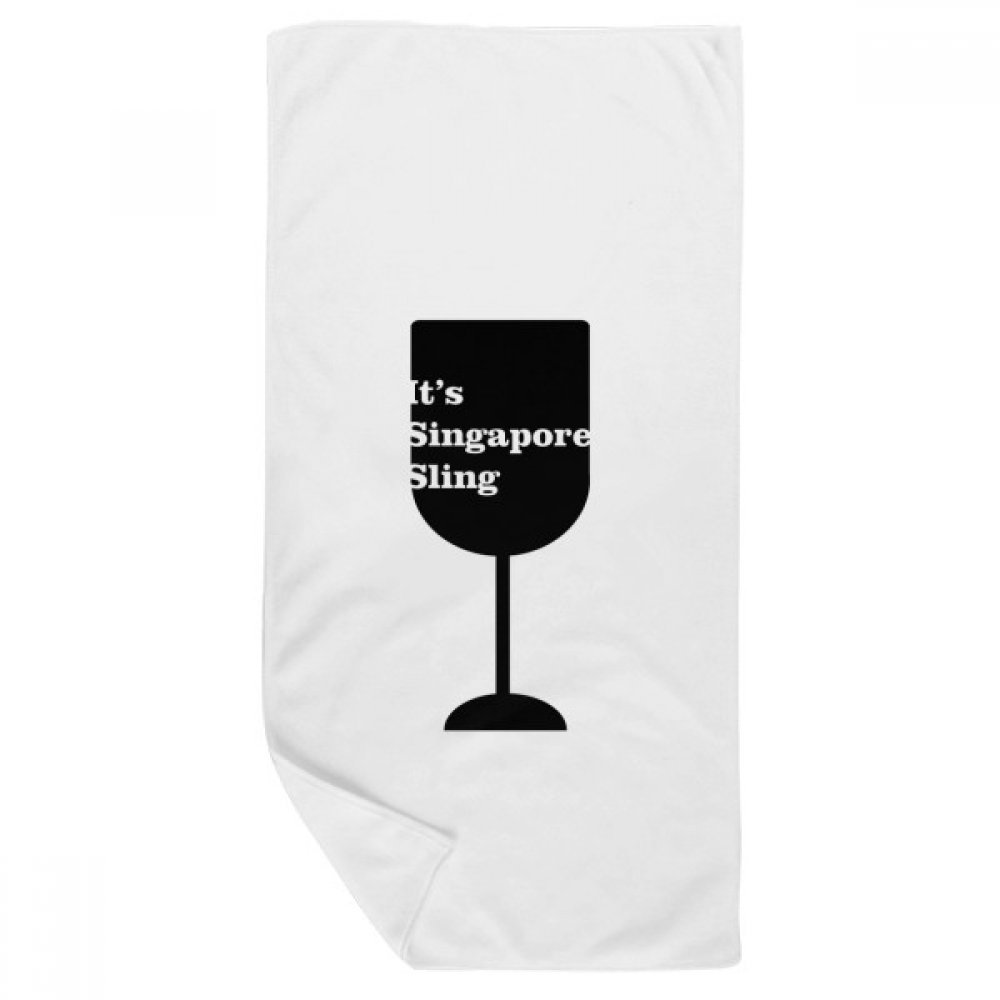 Serviette de bain Singapour idéale pour le sport et la toilette