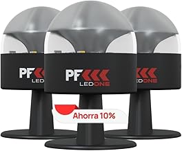 Emergency Light Car Approved DGT Mandatory from 2026, Beacon V16 Approved DGT with Geolocation, eSim and Paid Data until 2038, V16 with Geolocation (3 PACK BLACK)