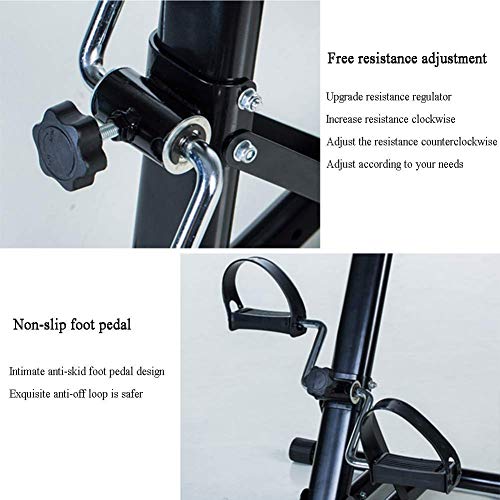 Bicicleta estática pedaleador ajustable para rehabilitación miniatura 4