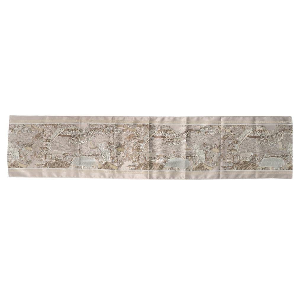 CALANDIS™ 50x210cm Luxurious Bed Runner Scarf for 150cm Bed Style_10 | Bedding-picture-23