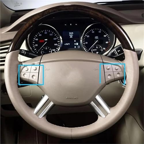 Bouton volant Benz W251 W245 marron pour remplacer une commande usée 8KEY