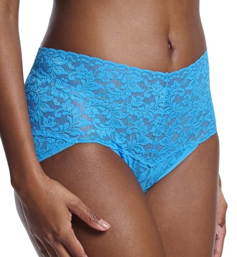 hanky panky Signature Lace Retro V-Kini S, Ocean Eyes Blue