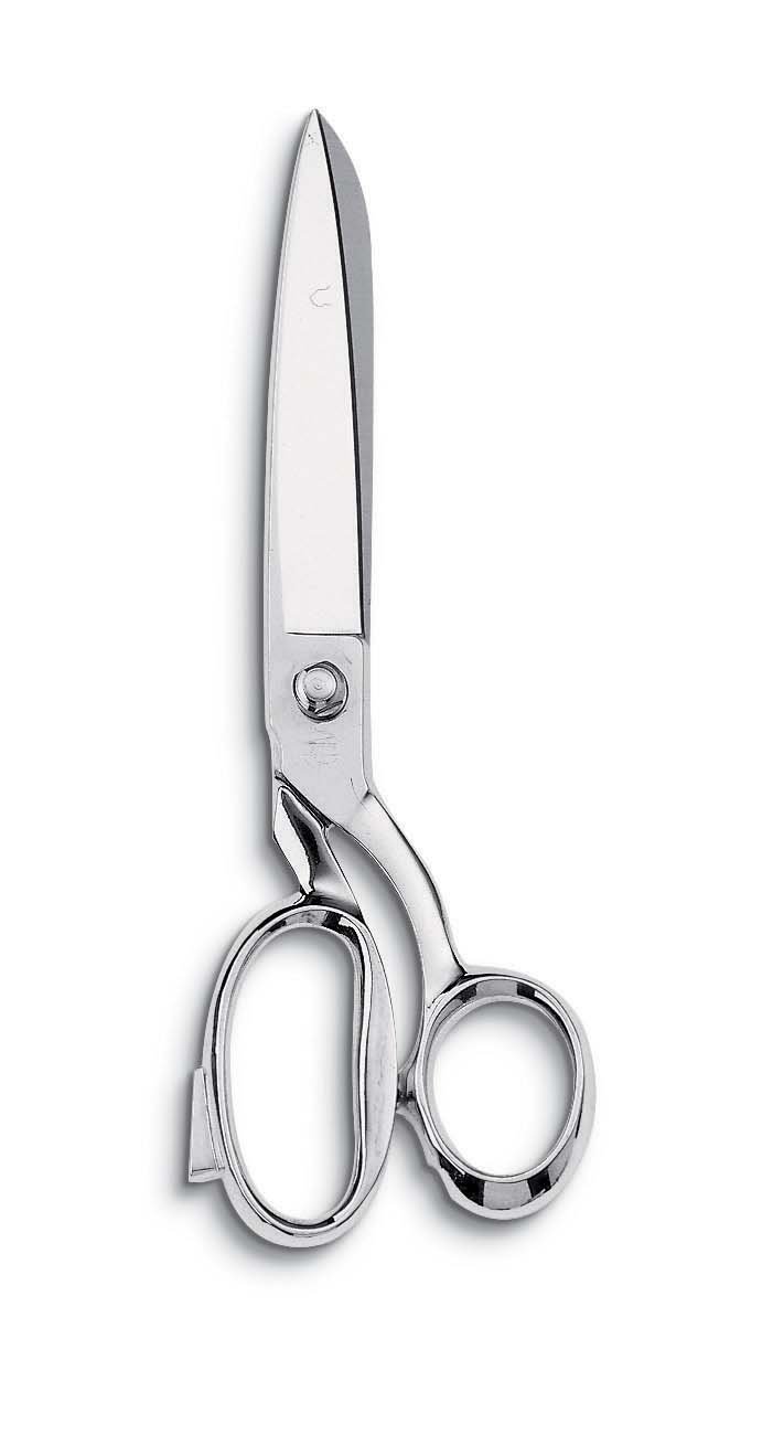 Ausonia Forbice professionale da sarto Made in Italy per sartoria e taglio stoffa e abiti con lame inox nichelate da 11 pollici