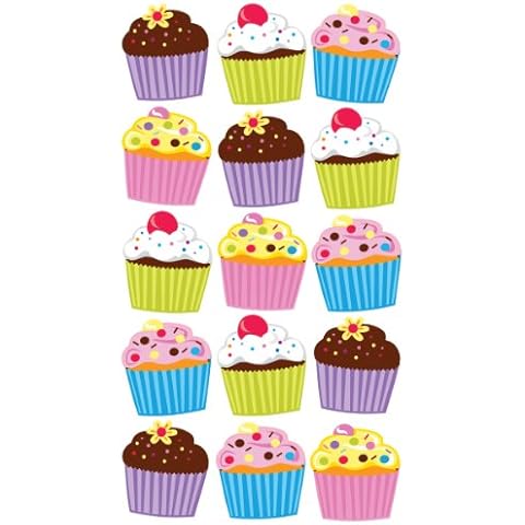Sticko Cupcake Vellum and Glitter Stickers Cover