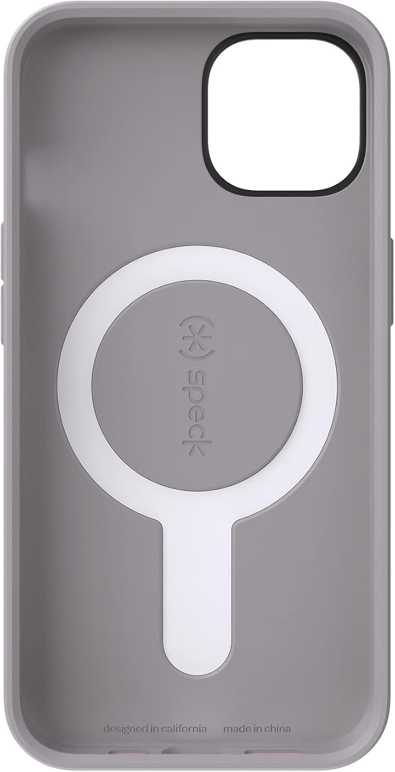 Speck iPhone 13 Case - Drop Protection & Scratch Resistant, Built for MagSafe for iPhone 13 Cases - Dual Layer Case, Slim Design Case for iPhone 13 - Aurora Purple, Cathedral Grey CandyShell Pro
