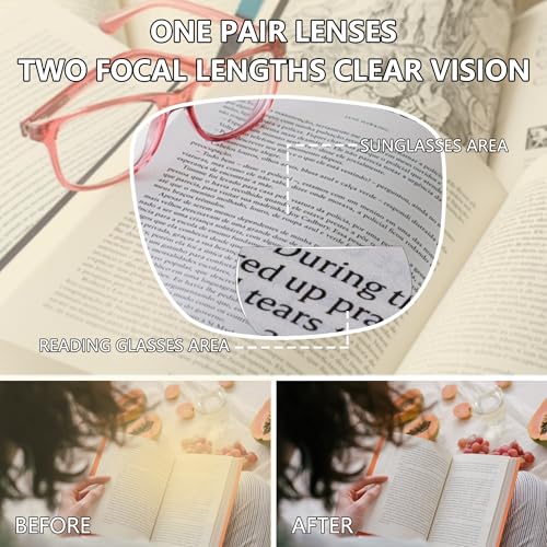 Bifocal Sunglasses For Women Classic Retro Reading Sunglasses 3 Pack UV400 Sun Readers Glasses With Metal Hinge4