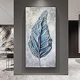 【Peinture de protection de l'environnement】 Peinture à l'huile sur toile 100% peinte à la main, faite de toile et de peinture à l'huile de haute qualité, non toxique et sans goût, durable, respectueuse de l'environnement, rendant la décoration murale plus parfaite