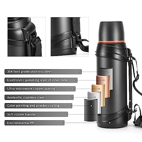 OKADI-Large-Flask-25-L-Stainless-Steel-Insulated-Bottle-for-Travel-with-BPA-Free-Cup-Oversized-Vacuum-Bottle-Black