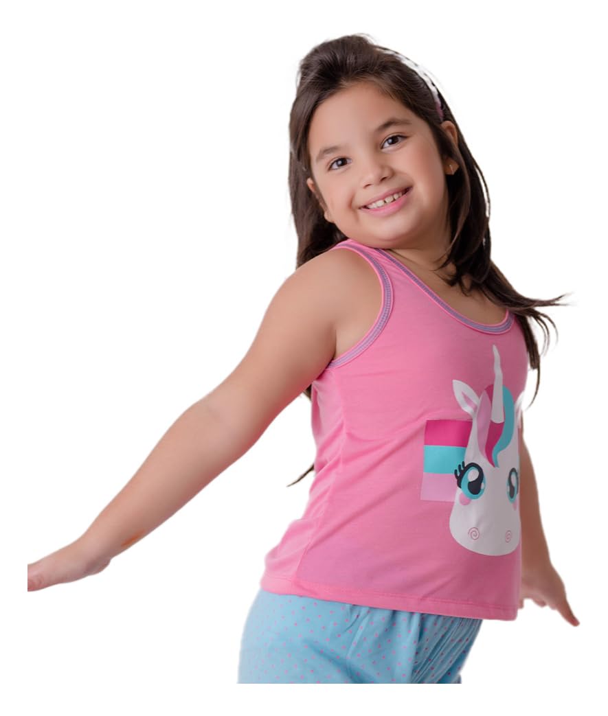 Conjunto Pijama Infantil Estampado Com Vaquinha Gatinho E Unicórnio em promoção! Veja a oferta e mais achadinhos de Pijamas & Fantasias Infantis 2 Hoje é o melhor dia para comprar Conjunto Pijama Infantil Estampado Com Vaquinha Gatinho E Unicórnio com aquele preço maroto! Promoção! Aproveite a oferta! 2