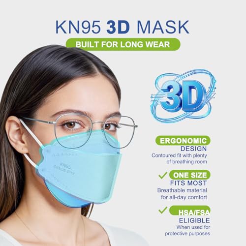 Image of KN95 Face Mask for Adults 100pcs
