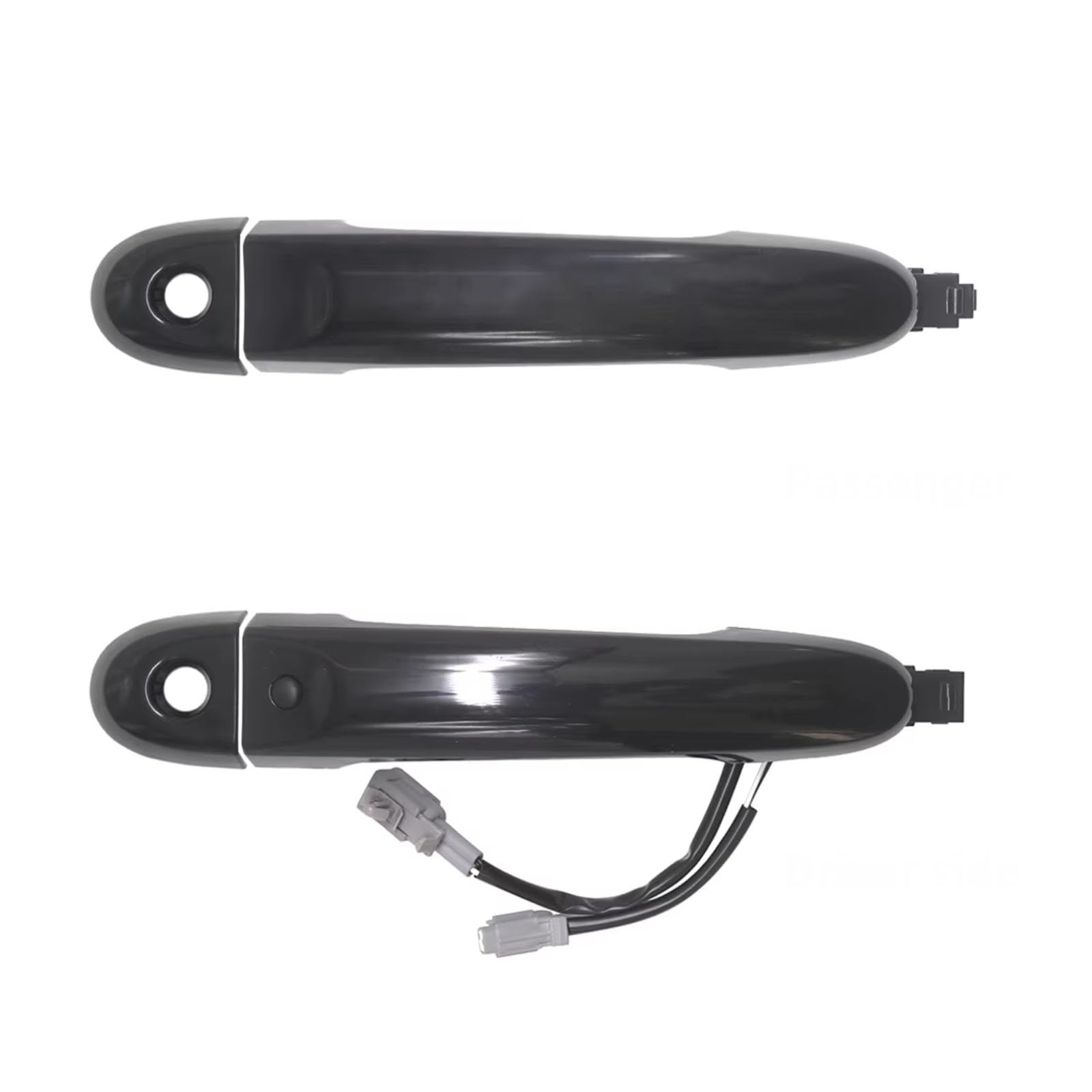 IUYHGTR Car Exterior Door Handle Compatible with Nissan for Sunny 2011-2020 Door Handle Cover Decoration Exterior 82644-1FA5A 80644-1FA5A 80644-3WC2A 80640-3WC2A(2 PCS)