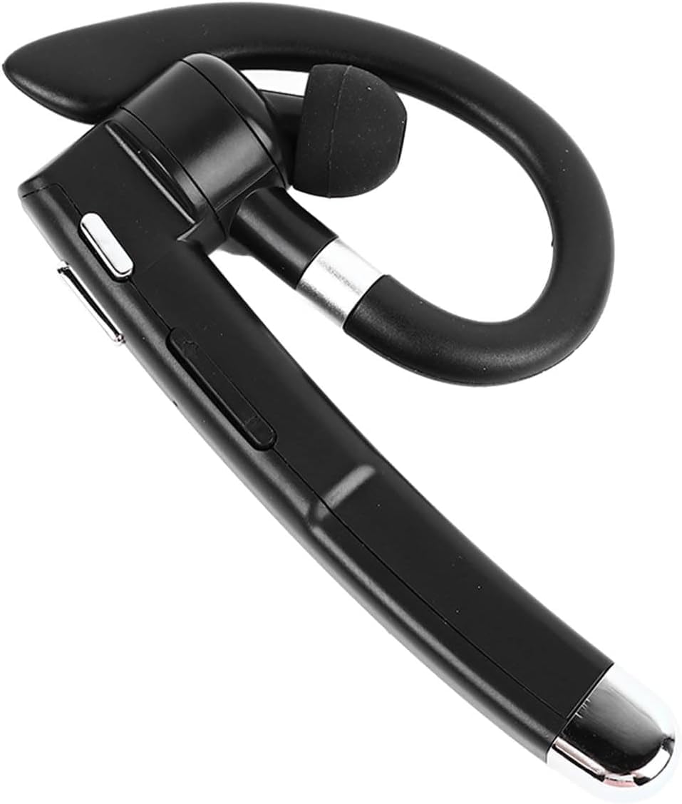 Drumstone (𝐄𝐱𝐥𝐮𝐬𝐢𝐯𝐞 𝟏𝟓 𝐘𝐞𝐚𝐫𝐬 𝐰𝐚𝐫𝐫𝐚𝐧𝐭𝐲 Wireless Bluetooth Earpiece BT 5.1 Handsfree Single Ear Headset Waterproof Lightweight for Business Office Driving Calls.-image-20